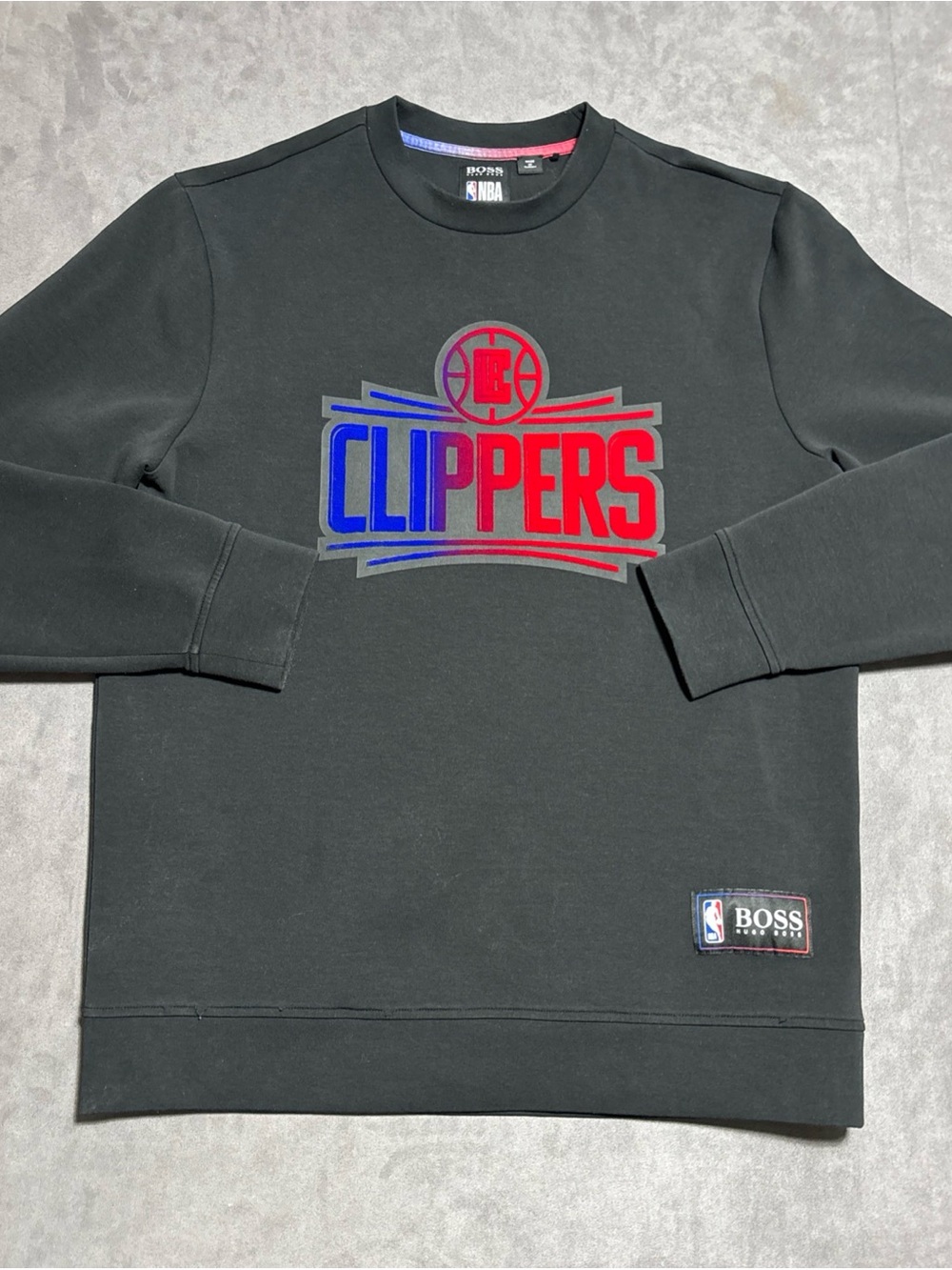 HUGO BOSS x NBA L.A Clippers Pullover Sweater Men’s Size L Black